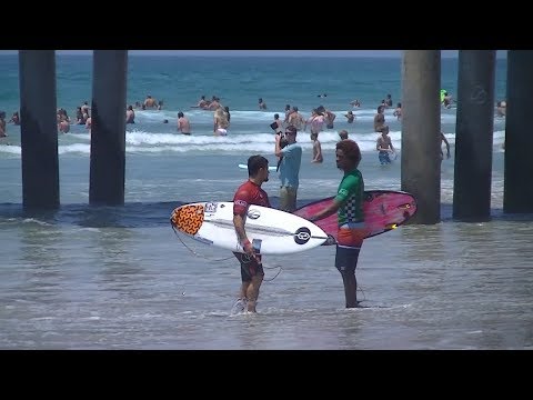 Deivid Silva Surfing at the US Open - 2018 Highlights