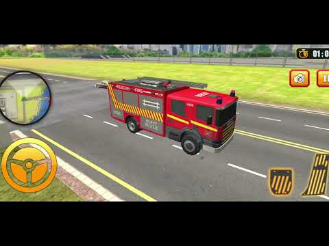 Fire Fighter Robot Transform Robot Truck - Emergency Rescue Simulator -  #5 Android Gameplay