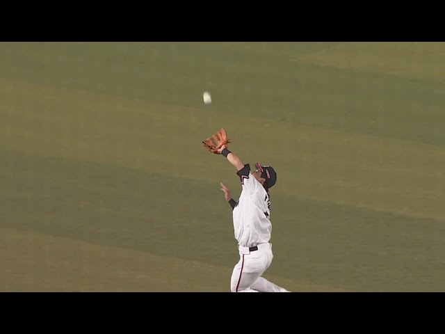 【7回表】華麗な背走キャッチ!! マリーンズ・藤岡のファインプレー!! 2020/10/2 M-L
