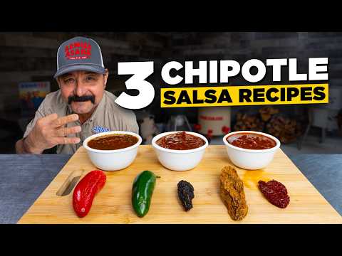 What Exactly is a Chipotle? These 3 Chipotle Salsa Recipes Explain: Morita, Güero & en Adobo