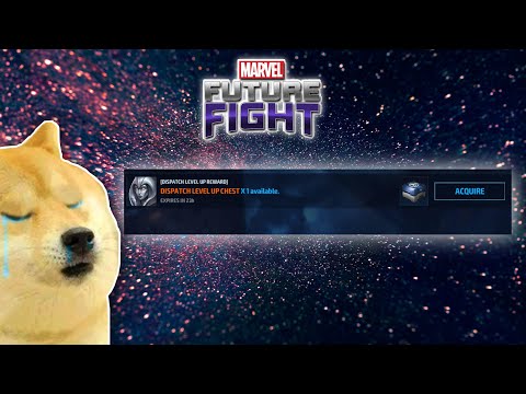 Basically My Luck With Dispatch Level Up Chests | Marvel Future Fight