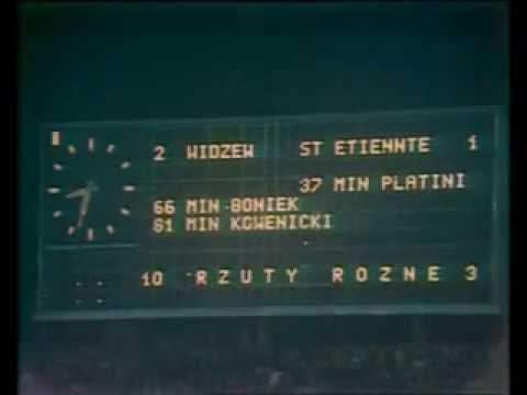 Widzew Łódź - AS St. Etienne 2-1 1/32 finału Pucharu UEFA  19.09.1979 cz.4