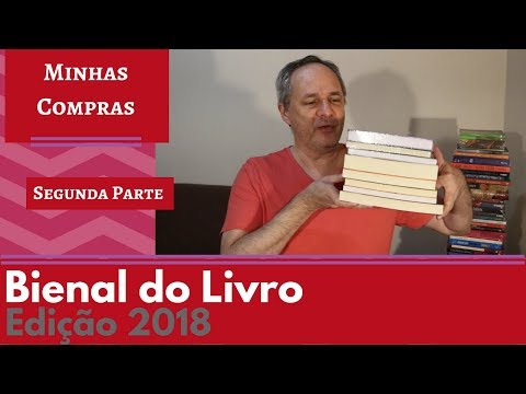 Segunda Parte das Compras na Bienal do Livro Edição 2018