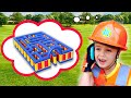 Niki In Giant Inflatable Maze Challenge