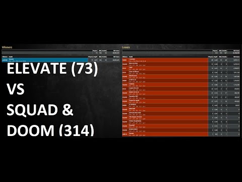 ELEVATE vs DOOM & SQUAD - Full castle fight *BOMB SQUAD* | Albion Online | ZvZ | Hand of Justice