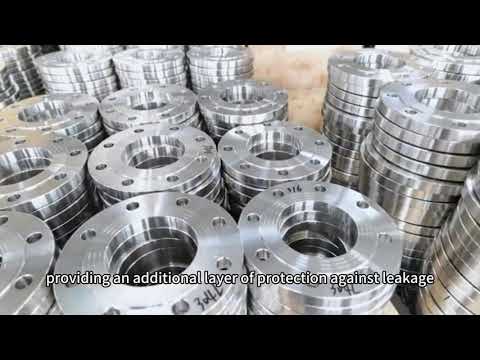 What are flanges in pipe fittings?