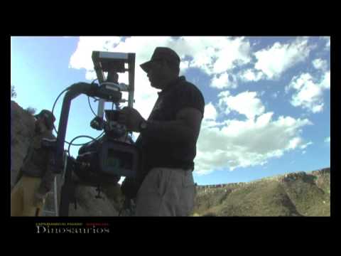 DINOSAURIOS CAPTURANDO EL PASADO, making off