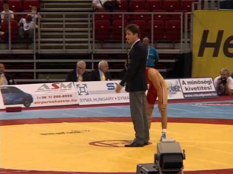 SWWC2013 / Ivan Tatarinov (RUS) - Orxan AHMADOV - GR 55kg, 1/4 final match