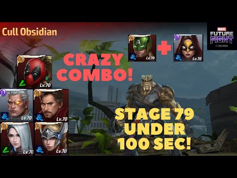 New Crazy COOP STRIKER COMBO! 5 Kills vs Cull 79 WBU in Under 100 sec! - Marvel Future Fight
