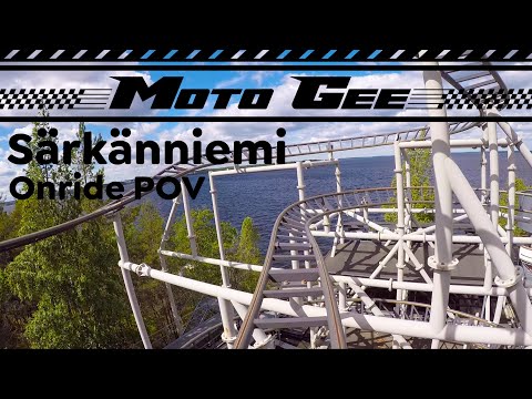 Joko MotoGee on koettu? 🏍️ Särkänniemi MotoGee onride POV