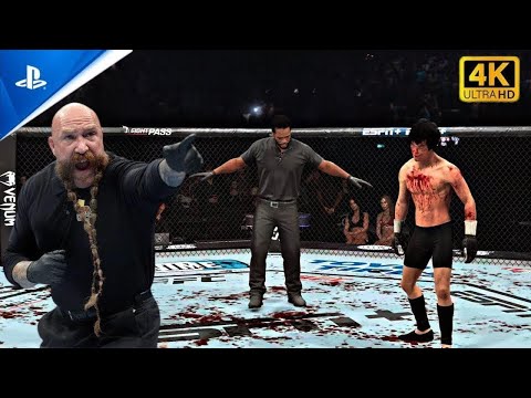 Bruce Lee vs. Mike Beltran - EA Sports UFC 4 - Epic Fight 🔥🐲