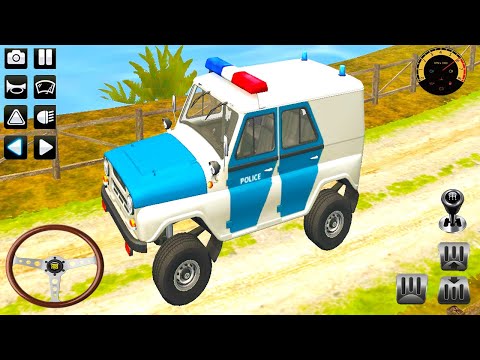 Offroad Cop Car Driver Simulator - Luxury Police 4x4 Jeep Mountain Drive   Android GamePlay