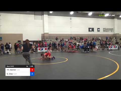 2018 Women's National /UWW Cadet Women 36-40 RR Rnd 5 - Madeline Rearick (Team) Vs. Sterling Dias