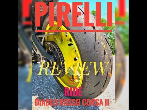 PIRELLI DIABLO ROSSO CORSA II: RIDE AND REVIEW! (GPSUSPENSION)(FZ09)