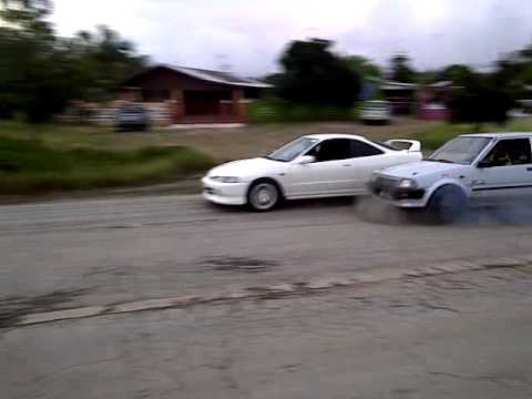 type r vs starlet turbo.....brievengat.................Mr. Charles