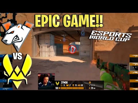 EPIC GAME!🔥 VIRTUS PRO vs VITALITY - (FULL GAME) - Esports World Cup 2024