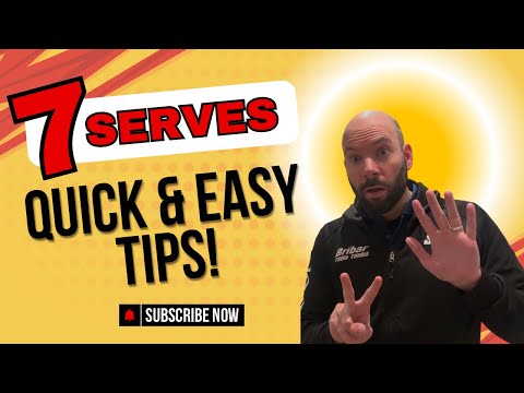 TIPS for 7 different SERVES | The Last Serve 👀