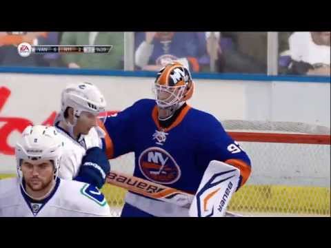 NHL 14: BaGM - 2015/01/10 Islanders vs Canucks