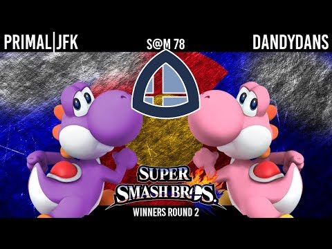 Sm4sh@Mines 78 - Primal|JFK (Yoshi - Purple) Vs. DandyDans (Yoshi - Pink) - Winners Round 2