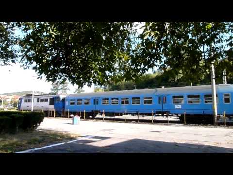 Medias: sosire P 2567 de la Sibiu. Locomotiva 60-0813-0