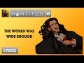 #45 Hamilton - The World Was Wide Enough [[MUSIC LYRICS]]