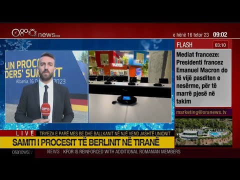 Edicioni informativ - 16 Tetor 2023 - Ora 09:00 - Ora News