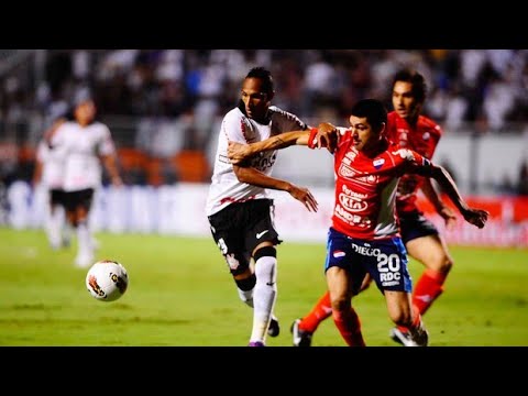 Corinthians 2x0 Nacional-PAR - 1° Fase,1° Fase, 2° Jogo - Copa Libertadores 2012