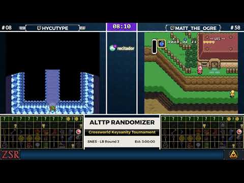 ALttPR Crossworld Keysanity Tournament: LB Round 3 - hycutype vs. Matt_The_OGRE