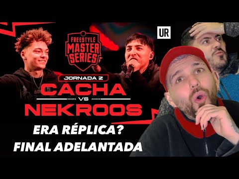 HOST Y JURADO CHILENOS 🇨🇱 Reaccionan a NEKROOS VS CACHA / FMS PERÚ 🇵🇪 Jornada 2/ 2023