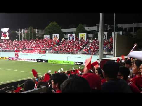 LionsXII vs Felda United - Fans Singing