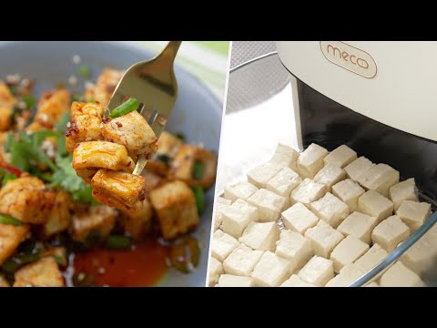 Air Fryer Spicy Garlic Tofu Bites: The Easiest Crispy Snack💯 | Quick & Easy | Air Fryer Recipe