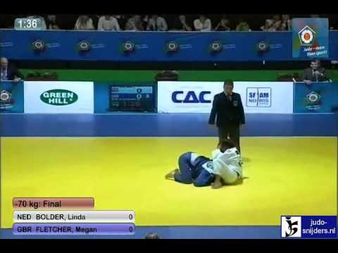 Linda Bolder (NED) - Megan Fletcher (GBR) [-70kg] final