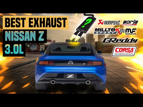 Nissan Z Exhaust Sound 3.0L \ud83d\udd25 Armytrix,AWE,Borla,Fi,HKS,Invidia,Magnaflow,Stillen,Takeda,TDX