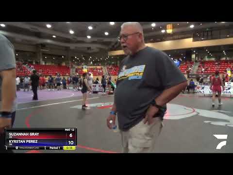 112 Lbs Round 3 - Suzannah Gray, OK Vs Kyrstan Perez, OK 85c5
