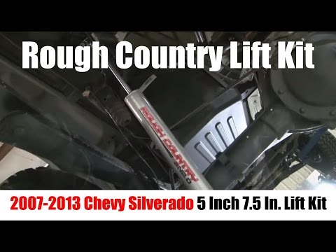 Rough Country Lift Kit – 5 Inch Lift, 7.5 Lift for 07-13 Chevy Silverado – Tutorial + Review