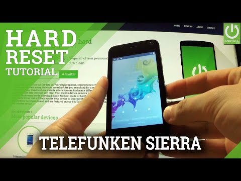 TELEFUNKEN Sierra Hard Reset / Unlock Screen / Clear eMMC