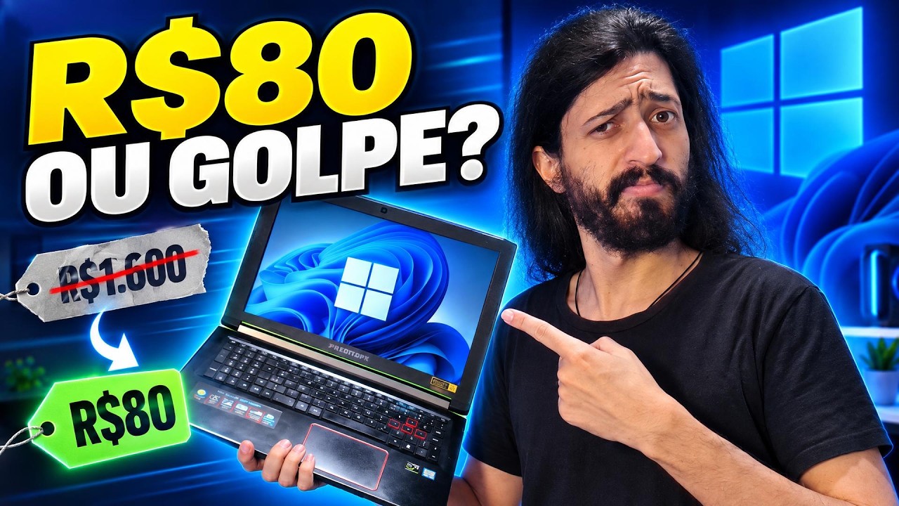 Comprei a FAMOSA "Licença de R$80" do Windows! Será que funcionou?