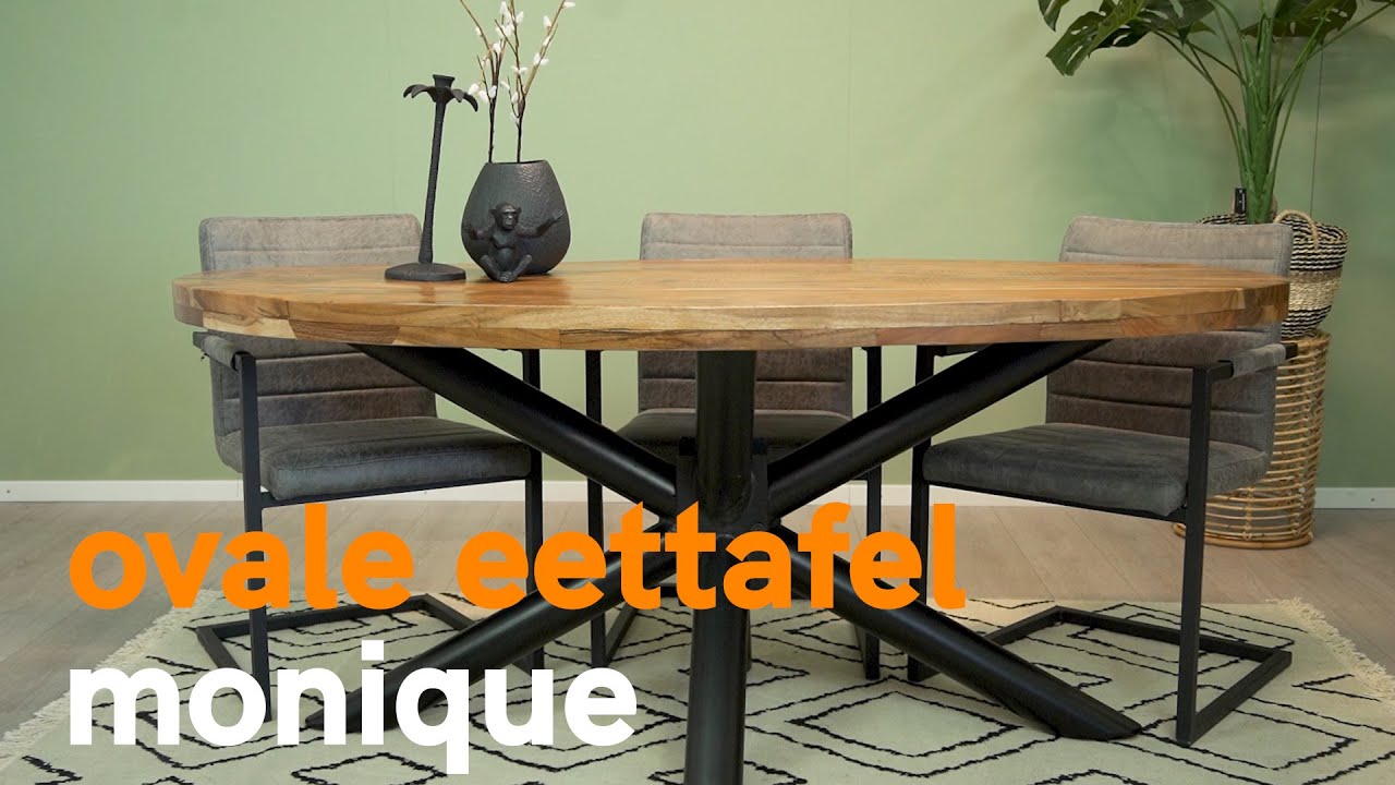 HUUS.nl || Monique || Ovale Eettafel
