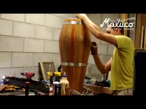 The Making Of - Maluco Atabaques de Cordas Model N.2