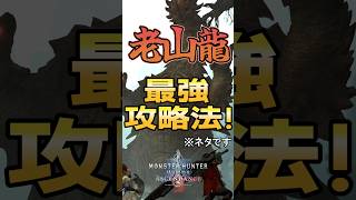 【モンハン】これがラオシャンロンの最強攻略法 ！アセンダンスに向けて予習復習だ！（※ネタです）