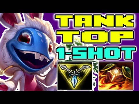 FIZZ ONE SHOT | Tank Top Lane | Fizz vs Riven | League of Legends 7.5 | Patch 7.5