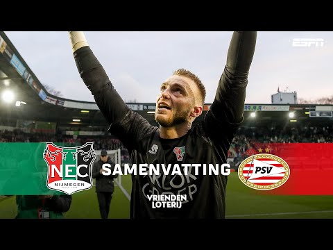 ⛔️ 🧱 CILLESSEN STOPT PENALTY in AANTREKKELIJK duel! 😮‍💨 | Samenvatting N.E.C. - PSV