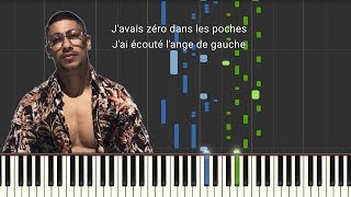 Maes - Billets verts [Piano Tutorial] (Lyrics/Paroles)