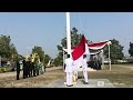 Pengibaran Bendera HUT RI Ke 78 Oleh Pasukan Paskibra Kecamatan Way Seputih 2023