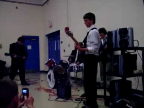 Volume.  HCS 8th grade band.  Jumping Jack Flash,