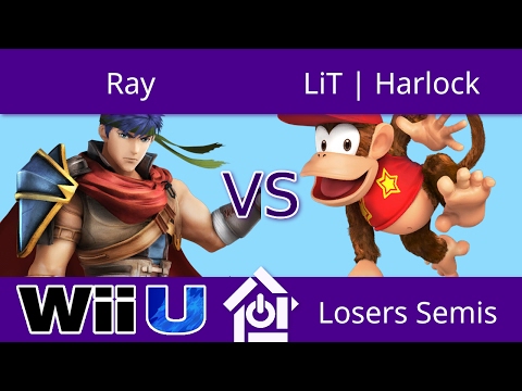 NaCl 01/14/2017 - Ray (Ike) vs LiT | Harlock (Diddy Kong) - Smash 4 Losers Semis