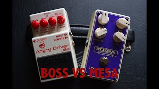 Video thumbnail for Boss/JHS JB-2 Angry Driver VS Mesa Boogie Dynaplex Pedal Comparison Demo by Steve Kay