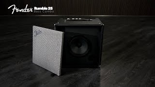 Video thumbnail for Fender Rumble 25 Bass Combo | Gear4music sound demo by Gear4music Guitars