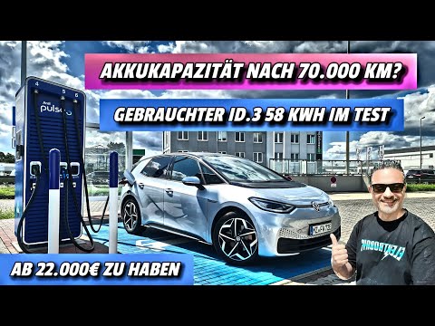 Gebrauchtes Elektroauto VW ID.3 58 kWh Akku mit 70.000 km im Check #elektroauto #vw