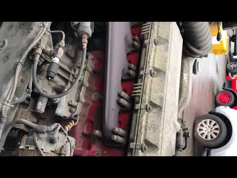 J08C ENGINE VIDEO TEST HINO RANGER